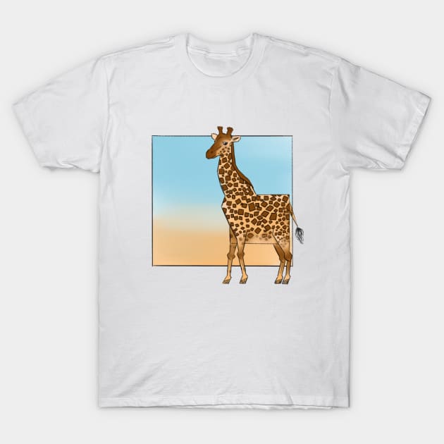 giraffe T-Shirt by D_S_998